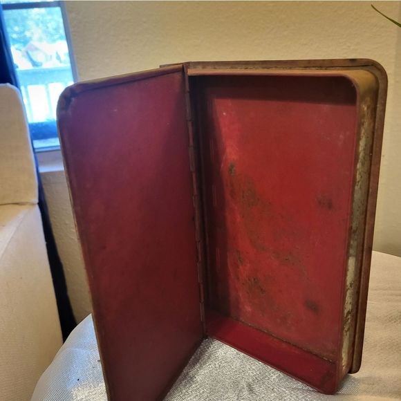 Vintage Floral Brown Decorative Book - Picture 4 of 4